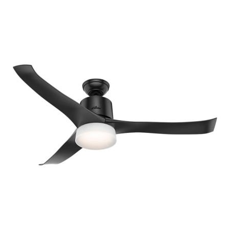 Hunter Fan Co. / Casablanca Fand Co. Hunter Fan 54" Symphony WiFi Ceiling Fan with Light HomeKit Control System Compatible - Black 59375